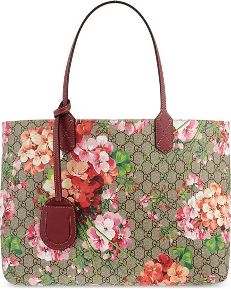 gucci flora shoppers|gucci flora handbags.